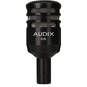 Audix D6 Cardioid Dynamic Kick Drum Microphone